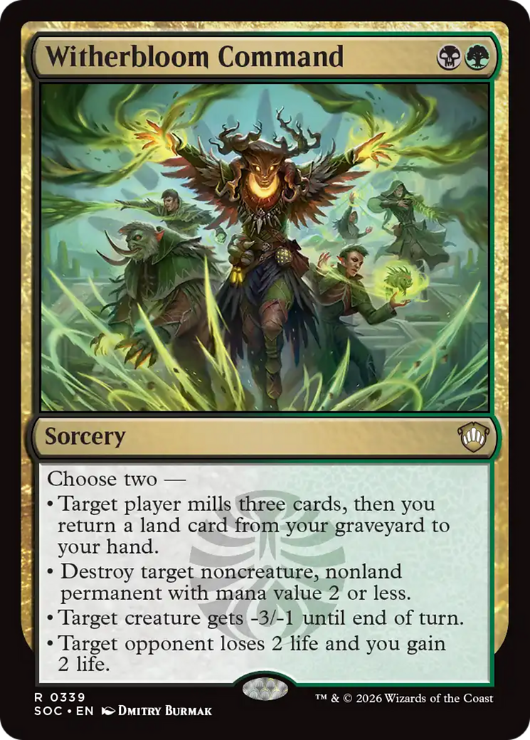 Witherbloom Command [Secrets of Strixhaven Commander] | Good Games Morley