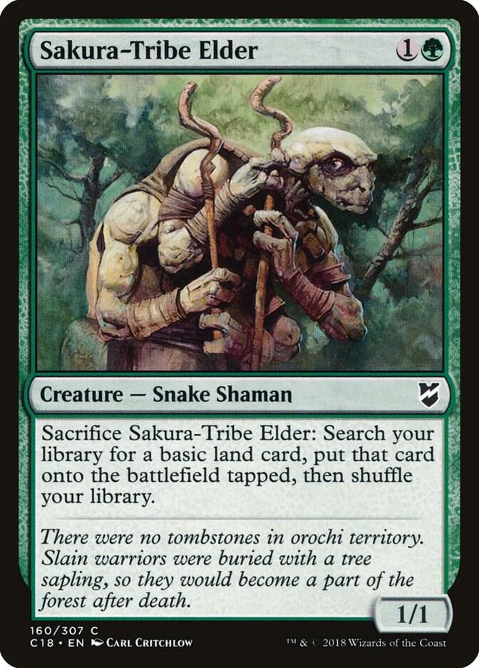 Sakura-Tribe Elder 160/307 (Commander 2018)  | Good Games Morley