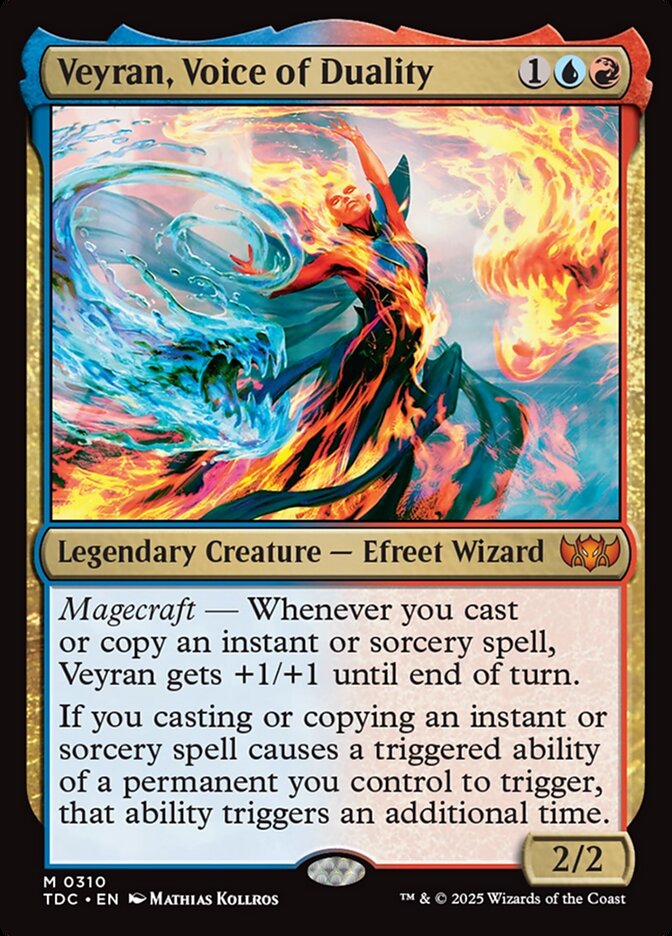 Veyran, Voice of Duality 310 (Commander: Tarkir: Dragonstorm)  | Good Games Morley