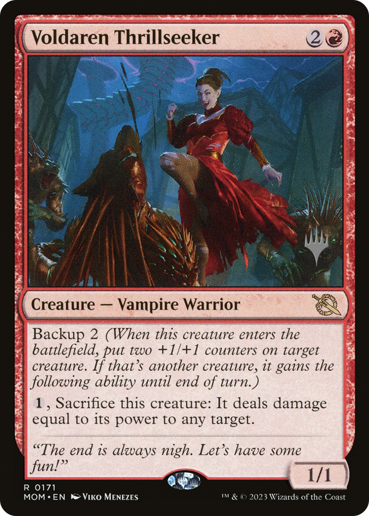 Voldaren Thrillseeker (Promo Pack) [March of the Machine Promos] | Good Games Morley