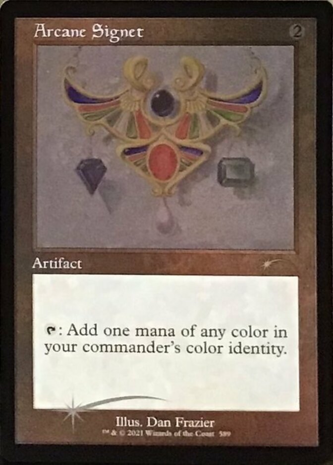 Arcane Signet (Retro) (Foil Etched) [Secret Lair Drop Promos] | Good Games Morley