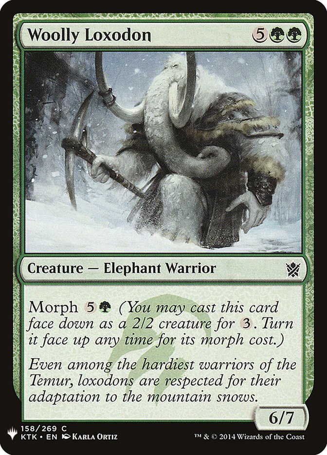 Woolly Loxodon [Mystery Booster] | Good Games Morley