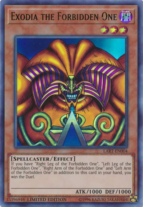 Exodia the Forbidden One [LART-EN004] Ultra Rare | Good Games Morley