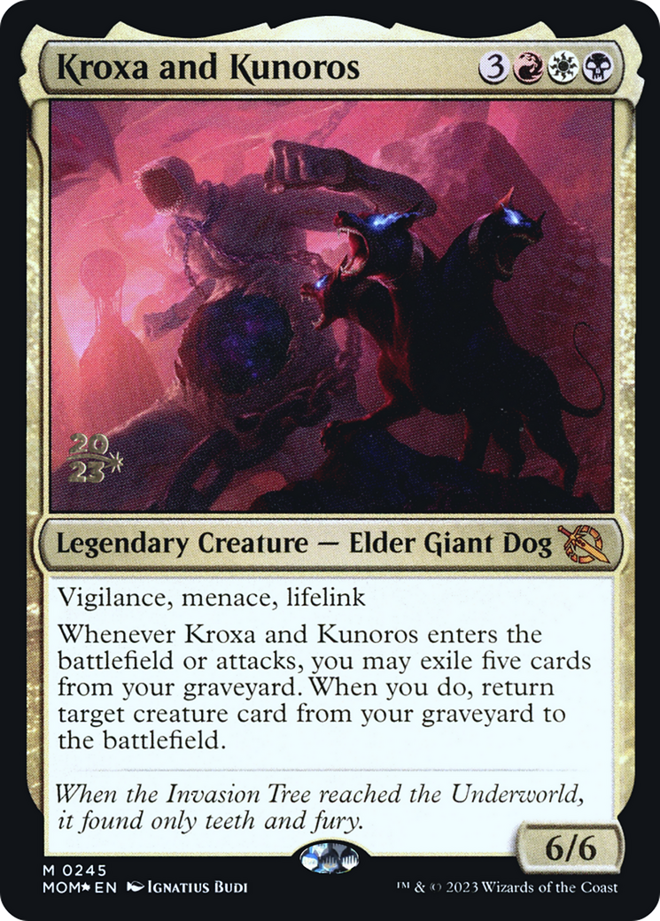 Kroxa and Kunoros [March of the Machine Prerelease Promos] | Good Games Morley
