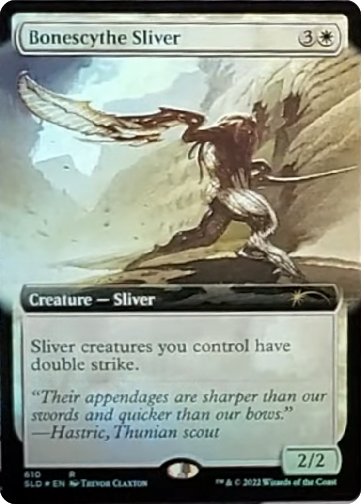 Bonescythe Sliver (Extended Art) [Secret Lair Drop Series] | Good Games Morley