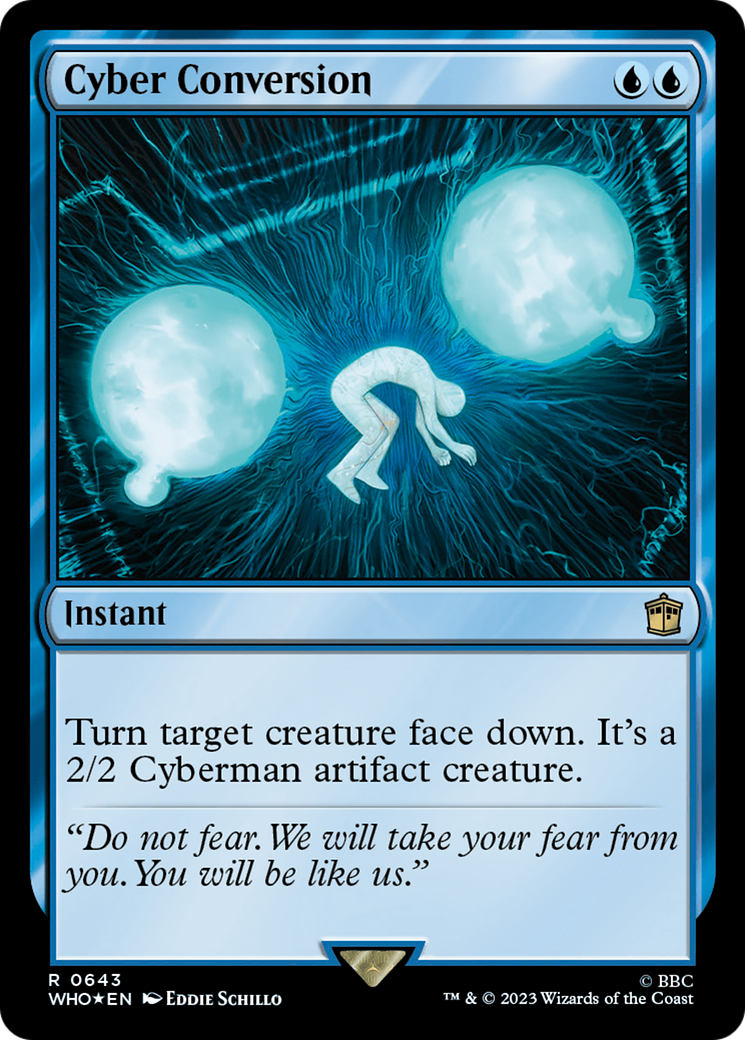 Cyber Conversion (Surge Foil) [Doctor Who] | Good Games Morley