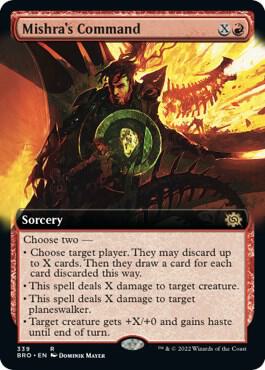 Mishras Command Extended Art 339/287 (The Brothers' War)  | Good Games Morley