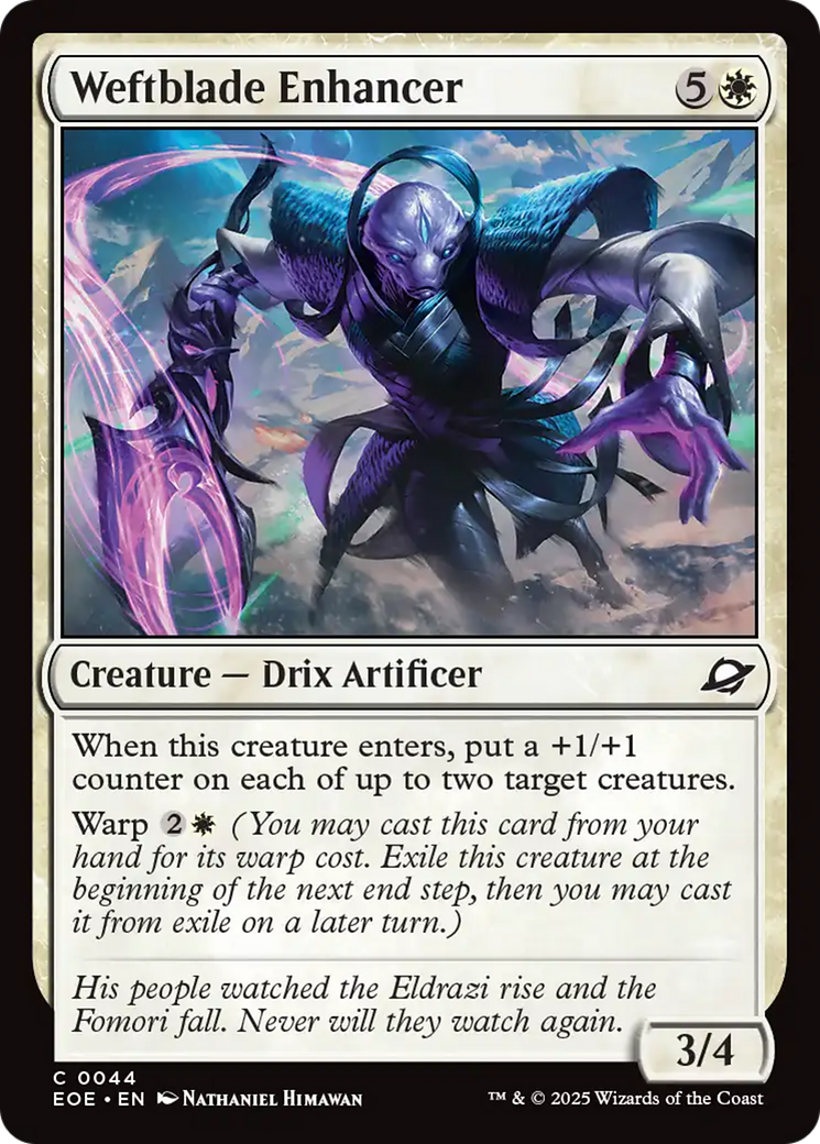 Weftblade Enhancer [Edge of Eternities] | Good Games Morley