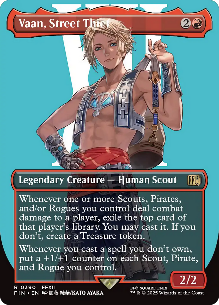 Vaan, Street Thief (Borderless) [FINAL FANTASY] | Good Games Morley