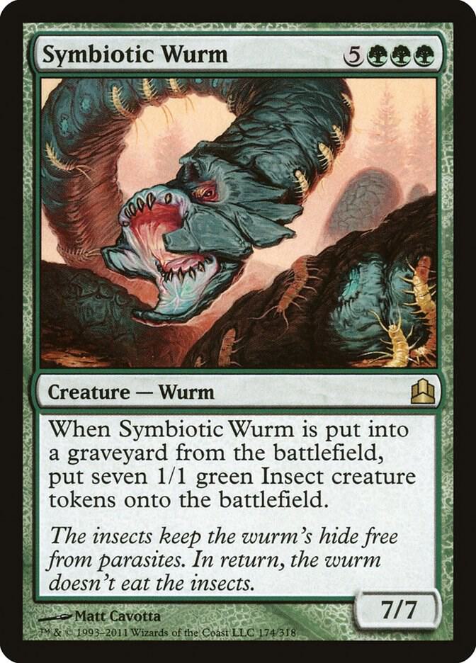 Symbiotic Wurm 174/318 (Commander)  | Good Games Morley