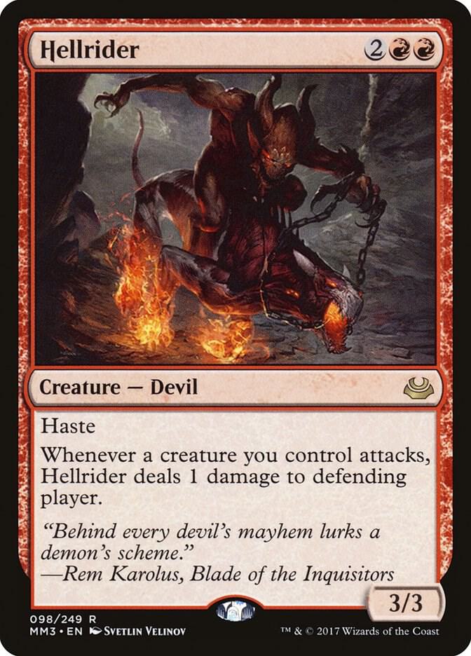 Hellrider 98/249 (Modern Masters 2017)  | Good Games Morley