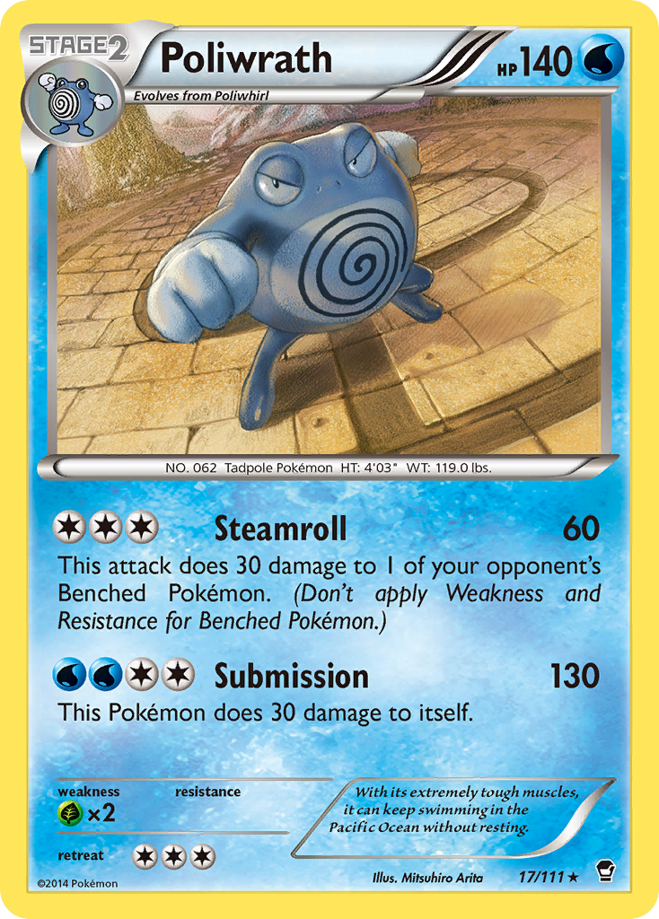 Poliwrath (17/111) [XY: Furious Fists] | Good Games Morley