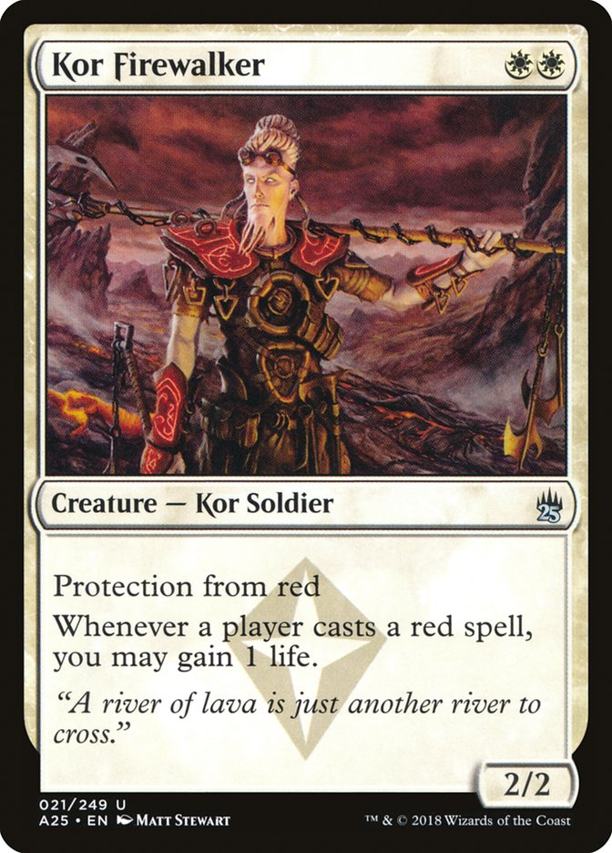 Kor Firewalker 21/249 (Masters 25)  | Good Games Morley