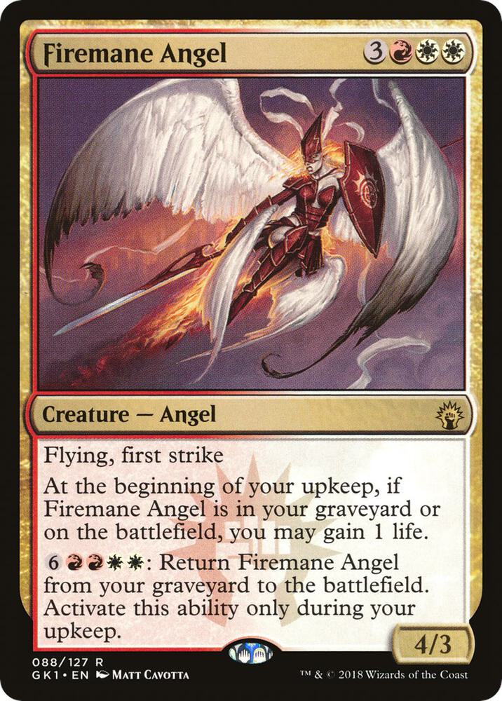 Firemane Angel 88/127 (Guilds of Ravnica: Guild Kits)  | Good Games Morley