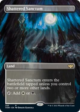 Shattered Sanctum Borderless 283/277 (Innistrad: Crimson Vow)  - Foil | Good Games Morley