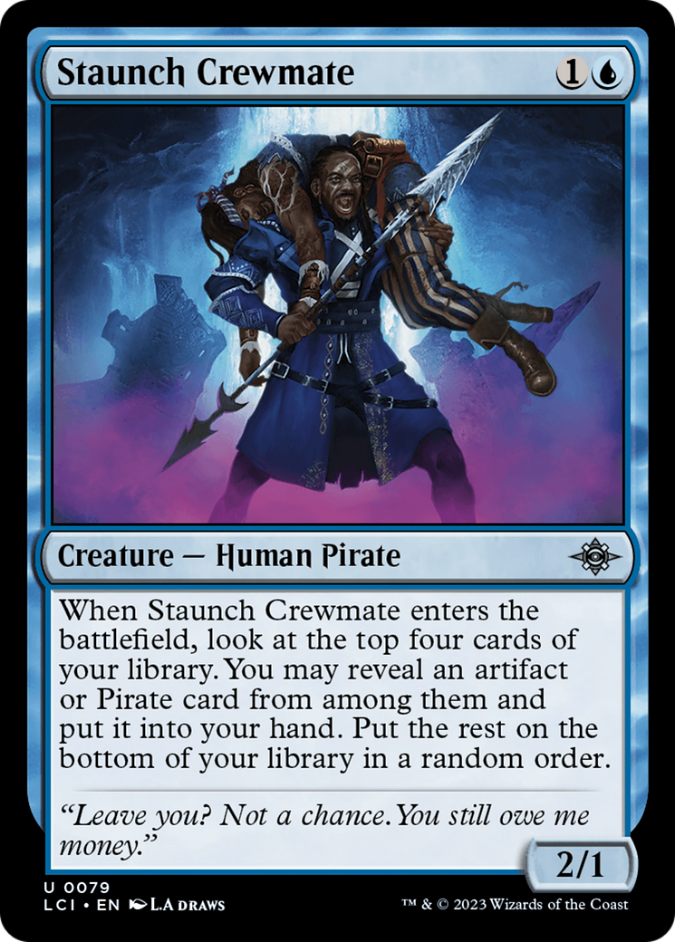 Staunch Crewmate [The Lost Caverns of Ixalan] | Good Games Morley
