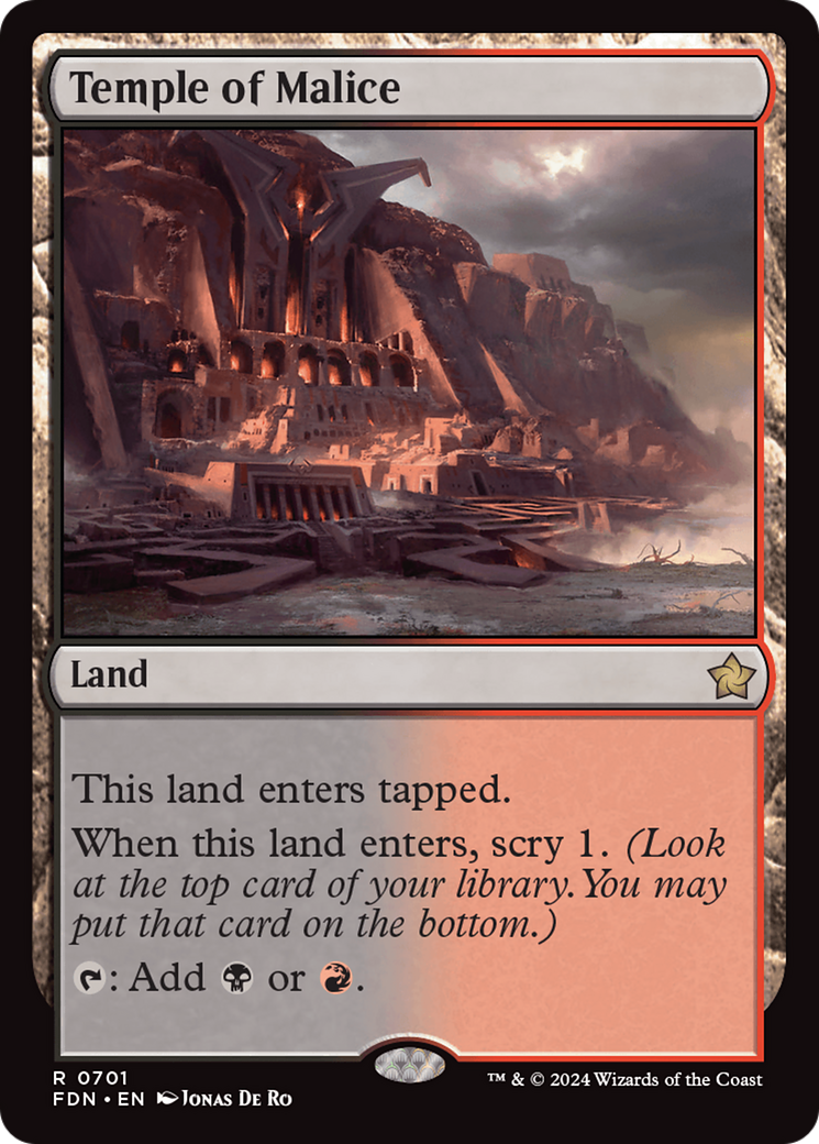 Temple of Malice [Foundations] | Good Games Morley
