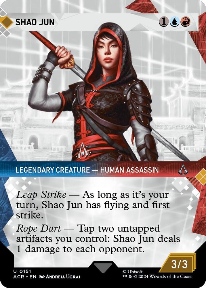 Shao Jun 151 (Universes Beyond: Assassin's Creed)  - Showcase Foil | Good Games Morley