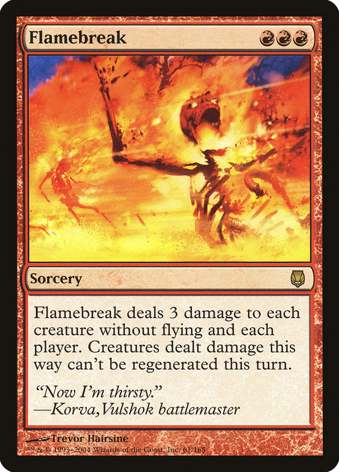 Flamebreak 61/165 (Darksteel)  - Foil | Good Games Morley
