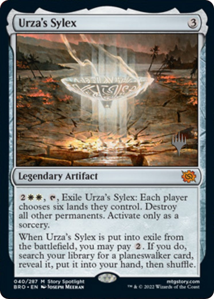 Urza's Sylex (Promo Pack) [The Brothers' War Promos] | Good Games Morley
