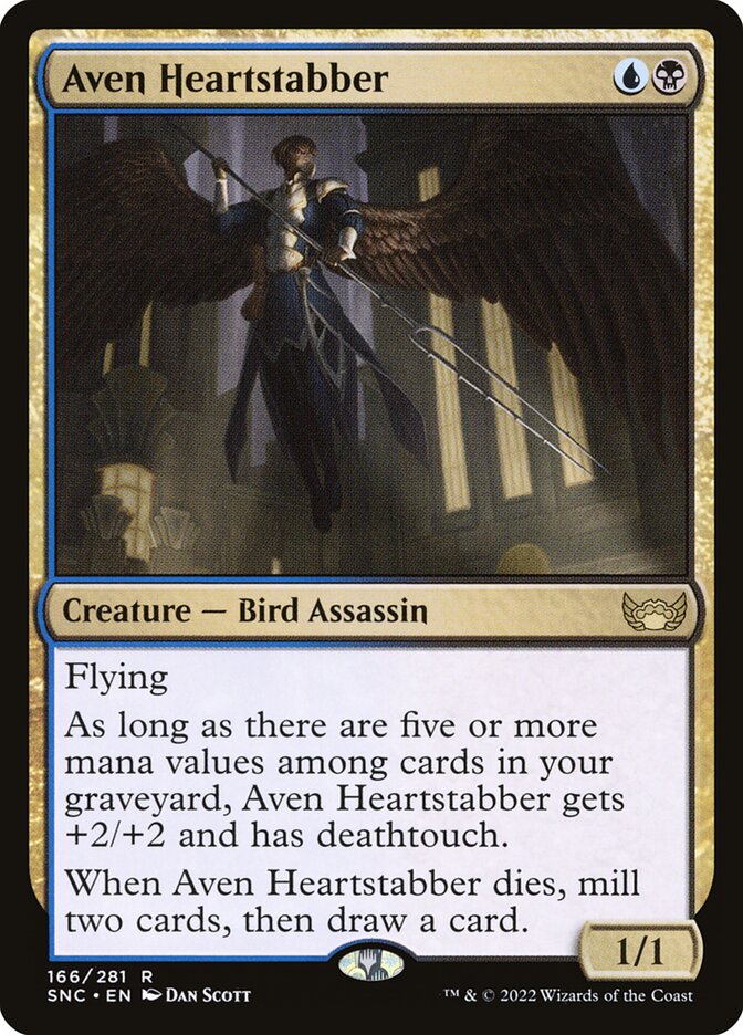 Aven Heartstabber 166 (Streets of New Capenna)  | Good Games Morley