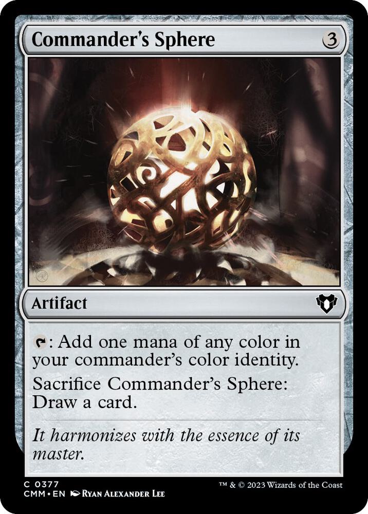 Commanders Sphere 377/451 (Commander Masters)  - Foil | Good Games Morley