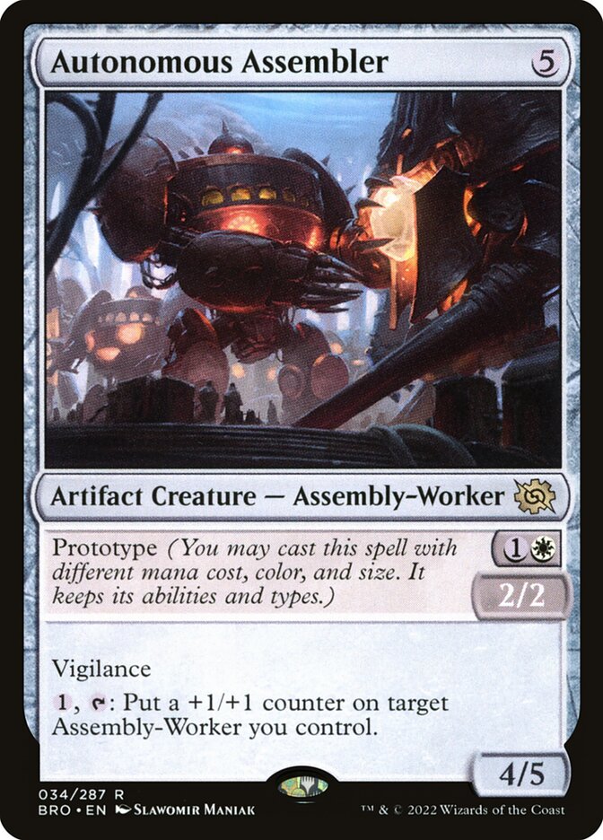 Autonomous Assembler 34/287 (The Brothers' War)  | Good Games Morley