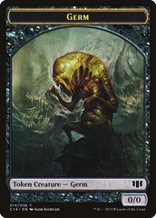 Germ // Zombie (016/036) Double-Sided Token [Commander 2014 Tokens] | Good Games Morley