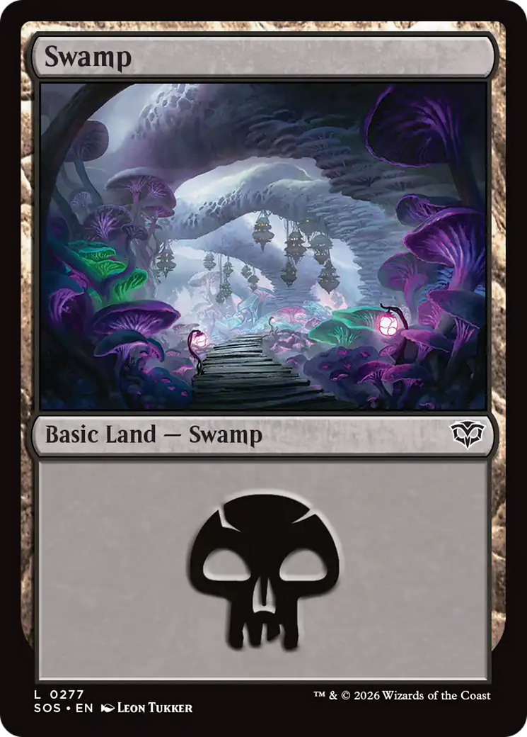 Swamp (0277) [Secrets of Strixhaven] | Good Games Morley