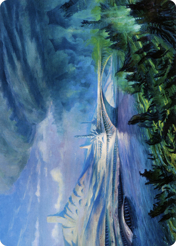Goldmire Bridge Art Card [Modern Horizons 2 Art Series] | Good Games Morley