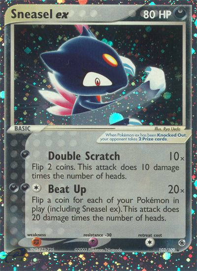 Sneasel ex (103/109) [EX: Ruby & Sapphire] | Good Games Morley