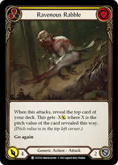 Ravenous Rabble (Yellow) [OUT214] (Outsiders) | Good Games Morley