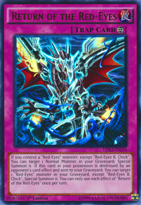 Return of the Red-Eyes [LDK2-ENJ34] Ultra Rare | Good Games Morley