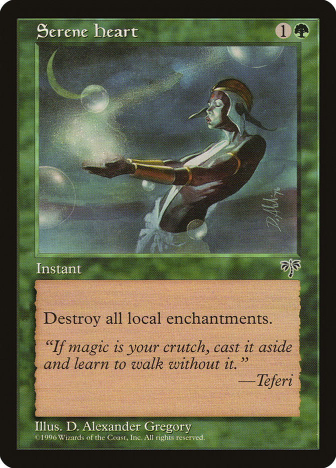 Serene Heart 242/350 (Mirage)  | Good Games Morley