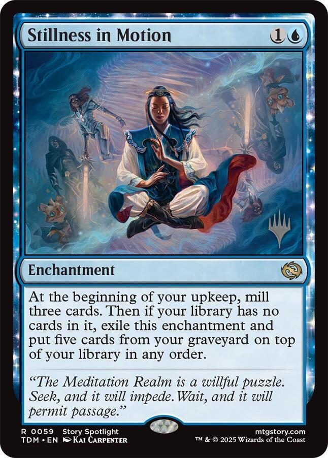 Stillness in Motion 59p/166 (Promo Pack: Tarkir: Dragonstorm)  | Good Games Morley