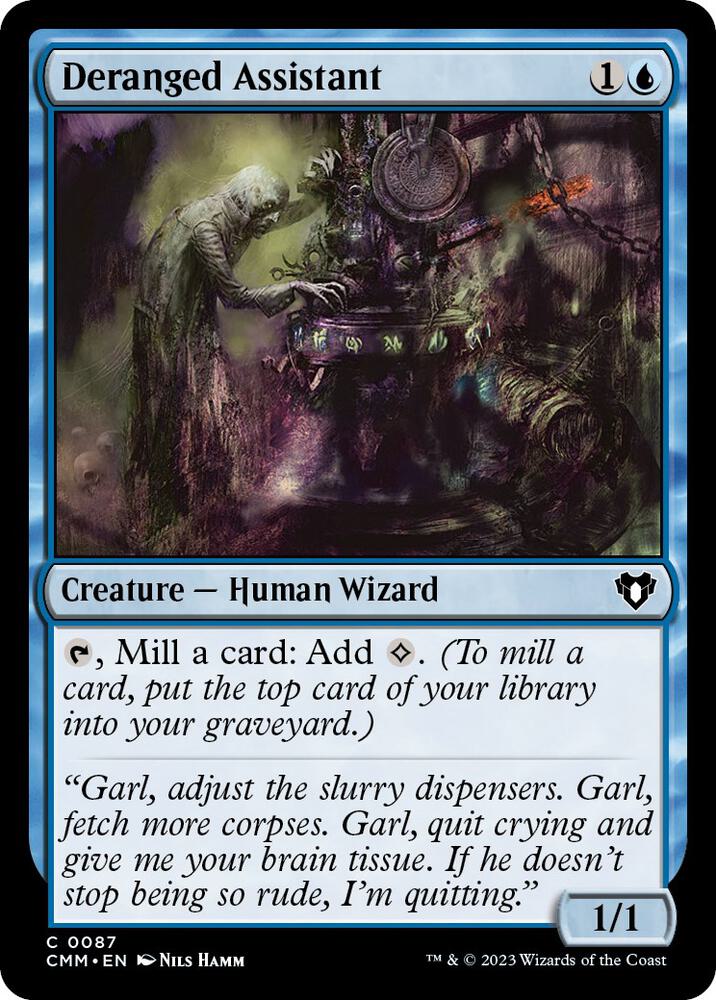 Deranged Assistant 87/451 (Commander Masters)  | Good Games Morley