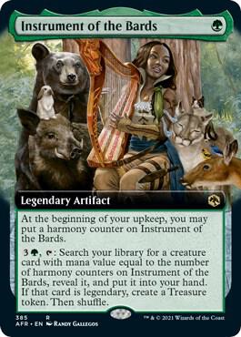 Instrument of the Bards Extended Art 385 (Adventures in the Forgotten Realms)  - Foil | Good Games Morley