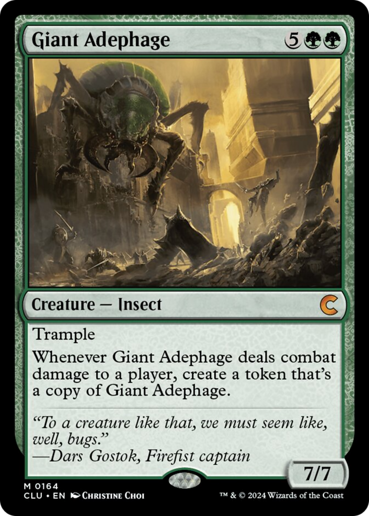 Giant Adephage [Ravnica: Clue Edition] | Good Games Morley