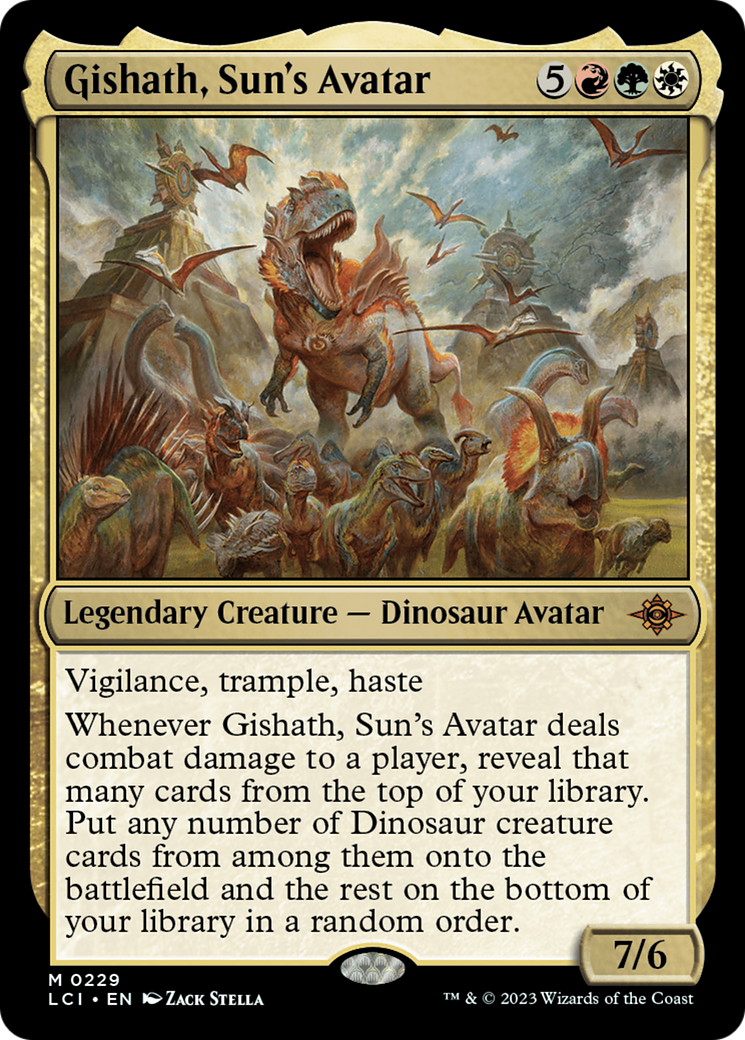 Gishath, Sun's Avatar [The Lost Caverns of Ixalan] | Good Games Morley