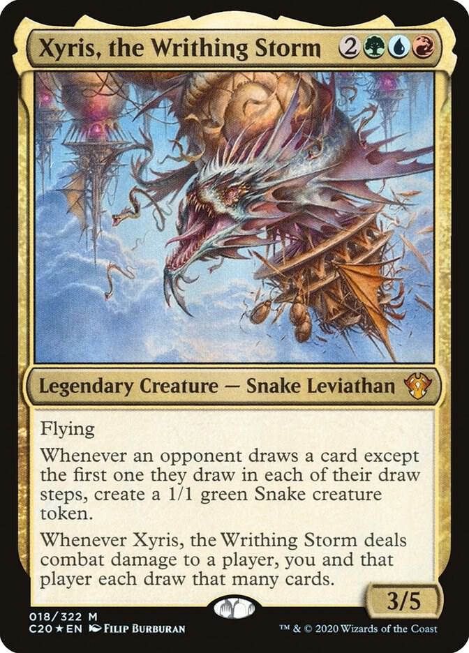 Xyris the Writhing Storm 18 (Commander 2020)  - Foil | Good Games Morley