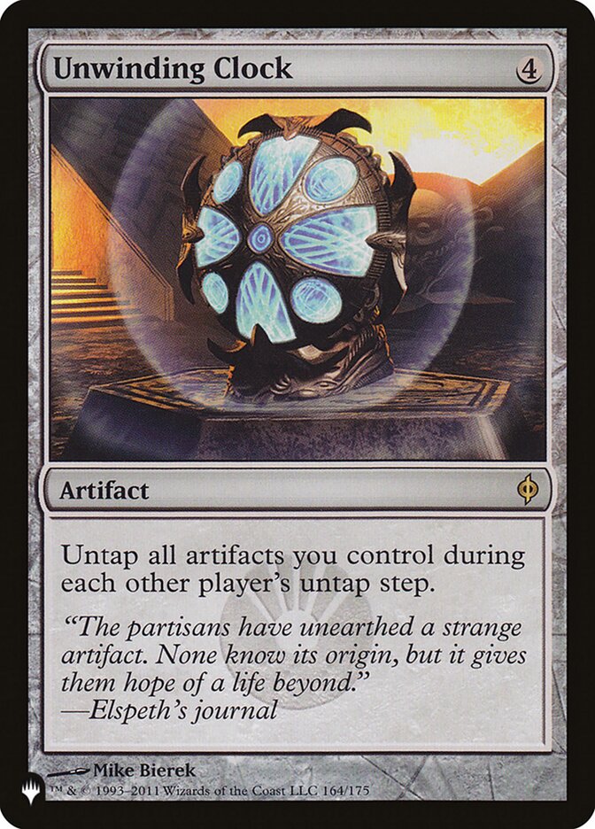 Unwinding Clock [The List] | Good Games Morley