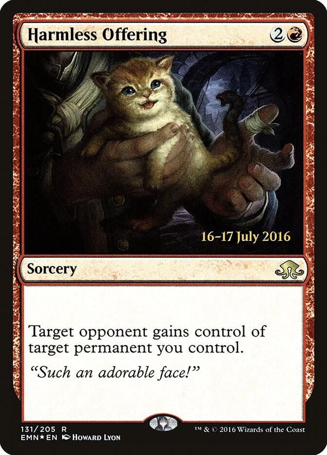 Harmless Offering 131s/77 (Prerelease Cards)  - Foil | Good Games Morley