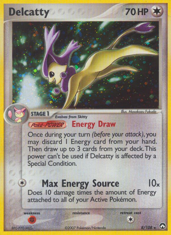 Delcatty (8/108) (Theme Deck Exclusive) [EX: Power Keepers] | Good Games Morley