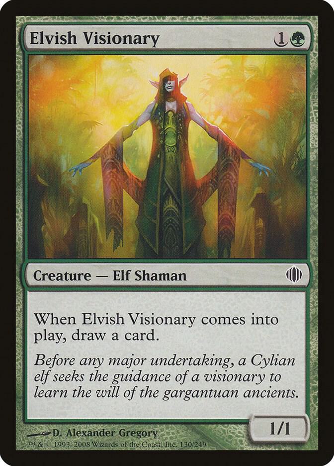 Elvish Visionary 130/249 (Shards of Alara)  - Foil | Good Games Morley