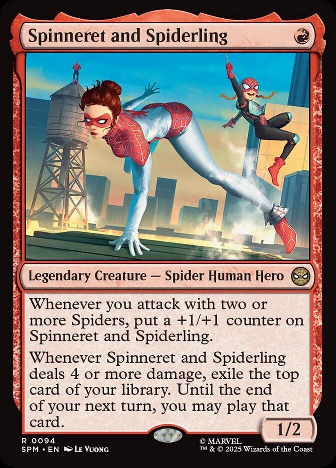 Spinneret and Spiderling 94/198 (Marvel's Spider-Man)  | Good Games Morley