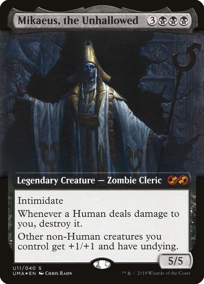 Mikaeus, the Unhallowed (Topper) [Ultimate Masters Box Topper] | Good Games Morley