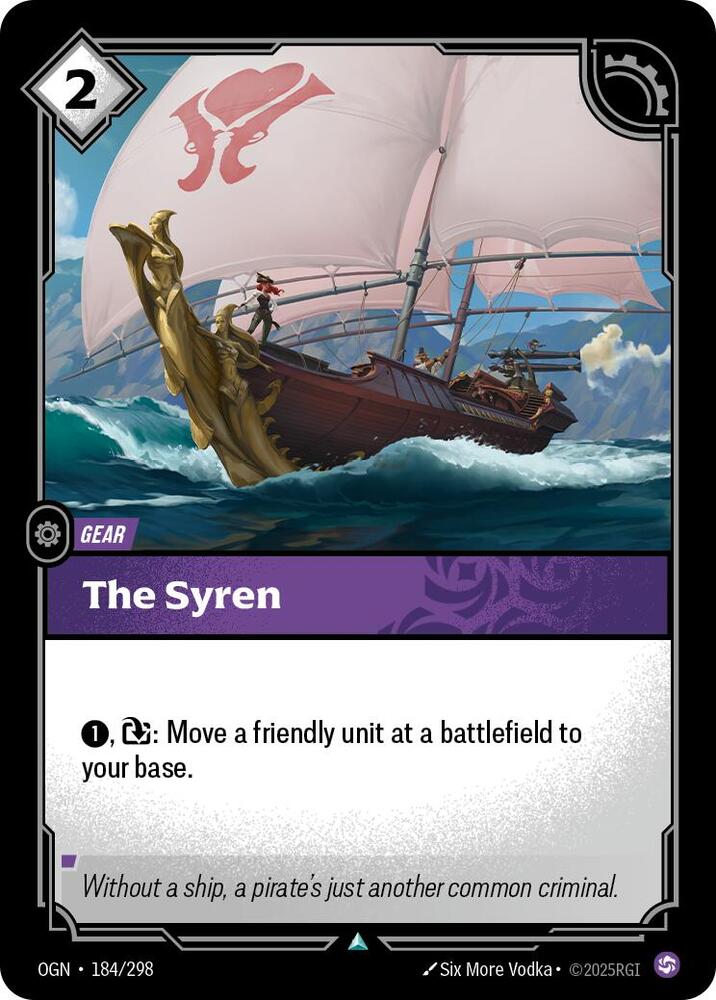 The Syren 184/298 (Origins)  - Foil | Good Games Morley