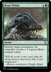 Beast Within [Phyrexia: All Will Be One Commander] | Good Games Morley