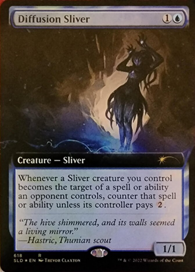 Diffusion Sliver (Extended Art) [Secret Lair Drop Promos] | Good Games Morley