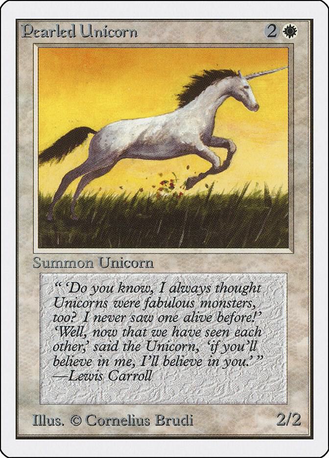 Pearled Unicorn 31/302 (Unlimited Edition)  | Good Games Morley